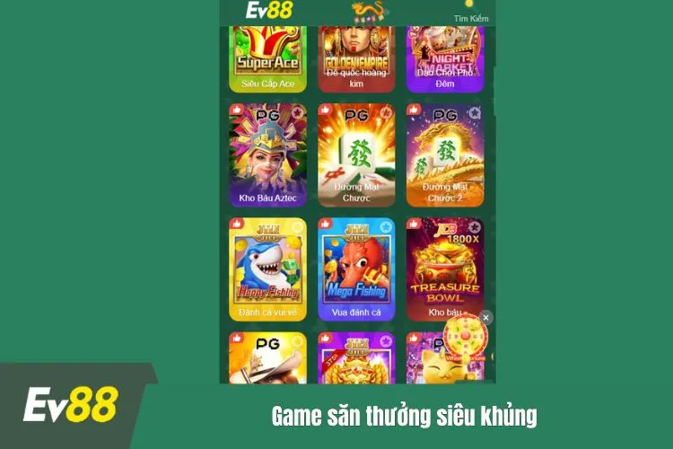 Game săn thưởng siêu khủng